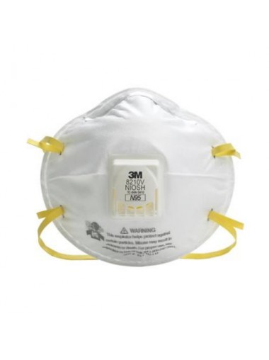 [舒適 高防護] 3M™ 8210V N95 呼氣閥口罩  (1個)
